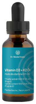 Vitamin D3 1.000 IE + Vitamin K2 MK-7 20 µg | 50 ml