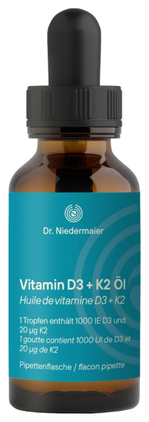Vitamin D3 1.000 IE + Vitamin K2 MK-7 20 µg | 50 ml